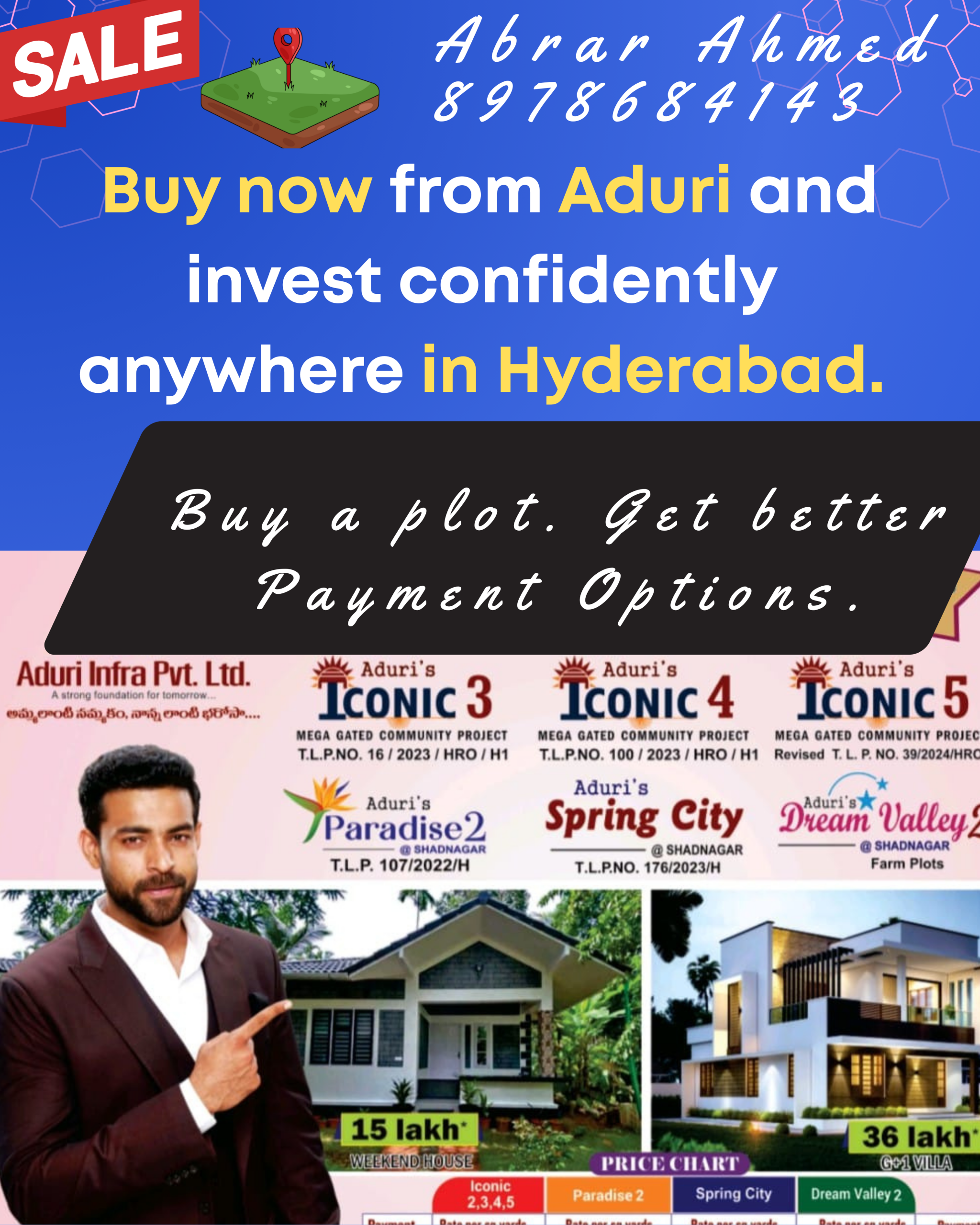 the best plots in Hyderabad and AP